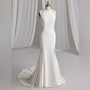 Halter Neck Wedding Gown by Maggie Sottero